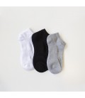 Pack de tres calcetines tobilleros unisex