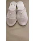 Zapatillas de novia forradas de saten