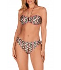 Bikini bandeau copa E con aro y sin foam