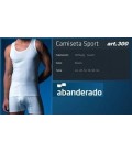 Camiseta sport de tirantes Abanderado