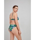 Bikini triangular sin aro y con foam estampado