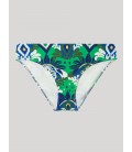 Bikini triangular sin aro y con foam estampado