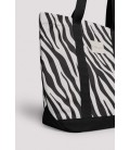 Bolso playero estampado cebras Ysabel Mora