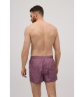 Bañador corto de caballero estampado espinas