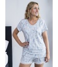 Pijama mujer manga corta Don Algodón