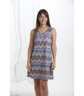 Vestido mujer estampado sin mangas CUE
