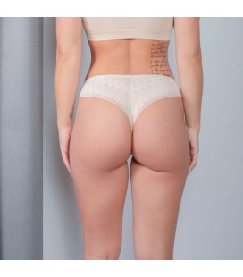 Tanga encaje costuras planas Pecado Original