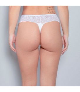 Tanga algodón encaje de Pecado Original