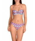 Bikini bandeau con aro y foam Dolores Cortes