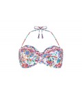 Bikini bandeau con aro y foam Dolores Cortes