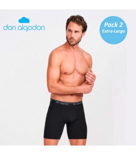 Pack 2 boxer extra largo de Don Algodón