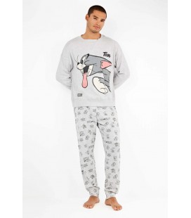 Pijama de hombre Tom & Jerry en punto