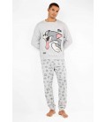 Pijama de hombre Tom & Jerry en punto
