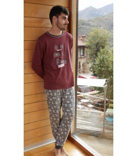 Pijama largo de hombre de Cue Pijama largo de hombre de Cue