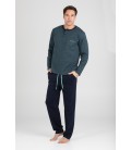 Pijama hombre clásico manga larga Pijama hombre clásico manga larga