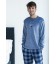 Pijama hombre manga larga Spandex