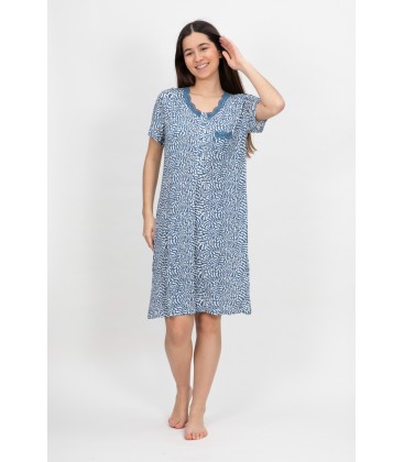 Camisón de mujer manga corta de Pettrus Camisón de mujer manga corta de Pettrus