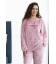 Pijama mujer largo Privata en coralina