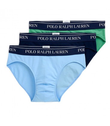 Polo Ralph Lauren Pack 3 slips algodón
