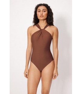 Bañador reductor marrón copa B