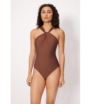 Bañador reductor marrón copa B