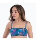 Bikini copa F con aro ROSA FAIA
