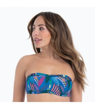 Bikini copa F con aro ROSA FAIA
