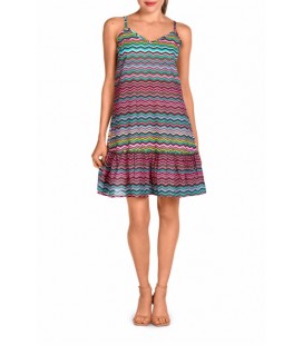 Vestido playero juvenil de estilo ligero