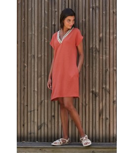 Vestido mujer manga corta de Belty