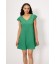 Vestido corto manga caida Ysabel Mora