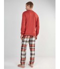 Pijama Harry Potter pantalón cuadros
