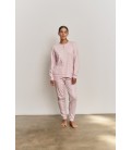 Pijama mujer algodón tres piezas