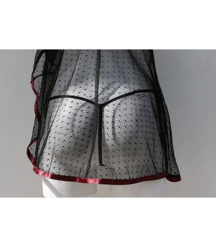 Camisón Sexy Pijama De Albornoz Transparente De Encaje Sexy Y Lencería