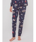 Pijama largo con estampado de Snoopy