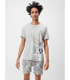 Pijama pantalón corto con con print  Bugs Bunny