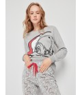 Pijama largo de mujer print Bugs Bunny