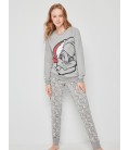 Pijama largo de mujer print Bugs Bunny