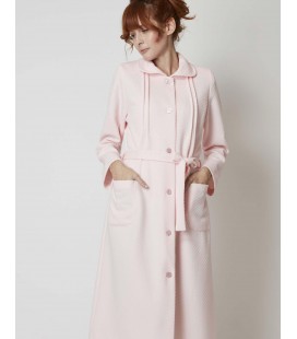 Bata mujer manga larga de Piqué Bata mujer manga larga de Piqué